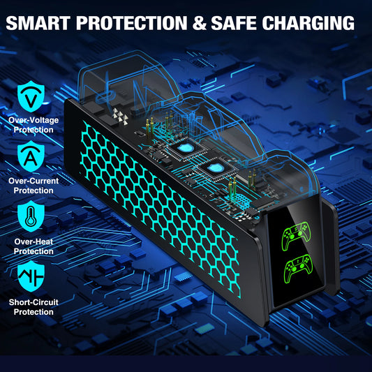 Support de contrôleur sans fil pour Sony PlayStation 5, contrôleur Dualwhip, base de charge, chargeur rapide pour touristes, manette de jeu PS5